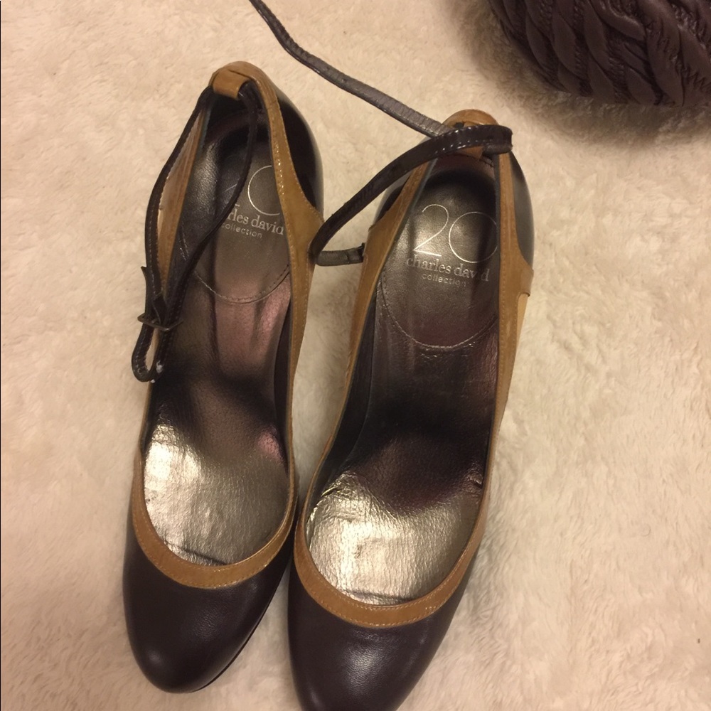 Charles David lovely shoes , worn just once - Picture 6 of 7